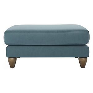 The Lounge Co. - Bronwyn Fabric Footstool - Blue