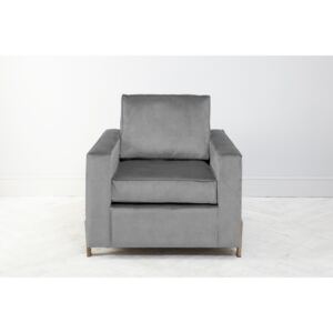 George Armchair in Silver Spoon
