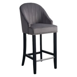 Kariss Bar stool - Smoke Grey