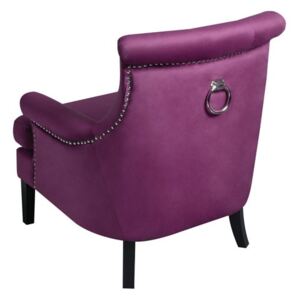 Positano Lounge Armchair - Mulberry
