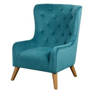 Dorchester Lounge Armchair, Aegean blue