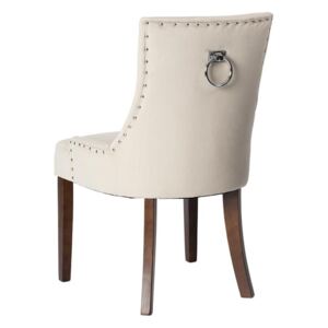 Torino Dining Chair with Back Ring - Taupe