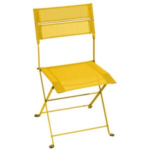 Latitude Folding chair - / Cloth by Fermob Yellow