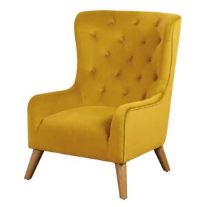 Dorchester Lounge Armchair, Mustard Yellow