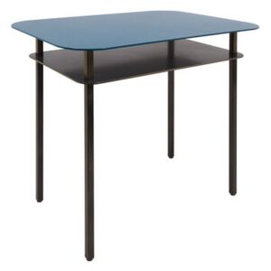 Kara End table - Bedside table - 60 x 44 cm by Maison Sarah Lavoine Blue/Black