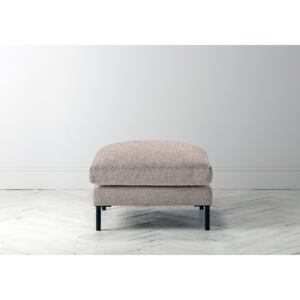 Justin Footstool in Blush Pink