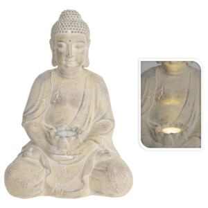 ProGarden Buddha With Solar Light Creme MGO