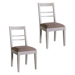 Sienna Dining Chair in Ice Grey Set of Two