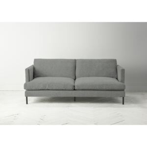 Justin Three-Seater Sofa in Sidewalk Grey