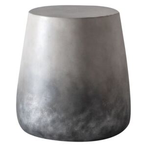 Dexter Concrete Side Table in Silver