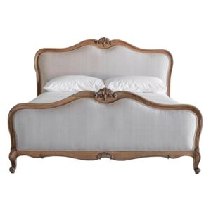 Opera King Size Bed Frame in Weathered Wood
