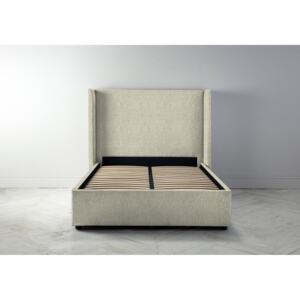 Suzie 4'6 Double Bed Frame in Oatmeal"