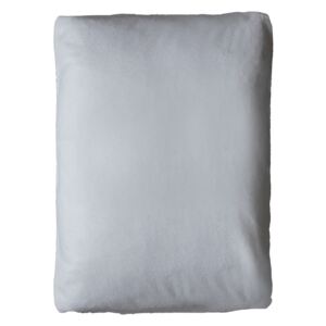 Dana Silver Fitted Sheet, 4'6 Double"