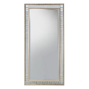 Monica Standing Mirror in Brushed Gold
