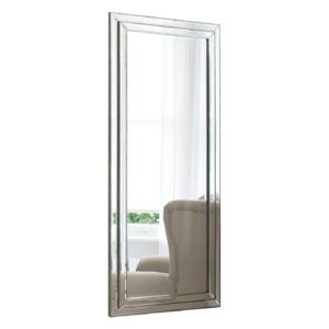 Casey Standing Mirror with Antique Silver Finish