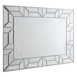 Millicent Rectangular Mirror in Silver