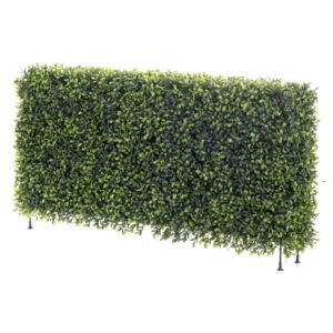 Emerald Artificial Boxwood Fence 100x20x25 cm