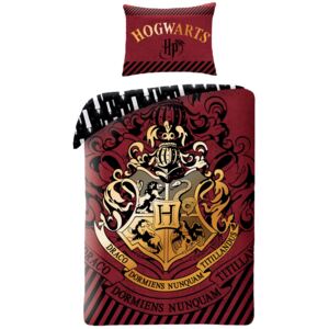 Harry Potter Hogwarts Crest Single Duvet Cover - European Size