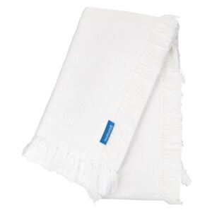 House Beautiful Table Cover with Frayed Edge - White - 140x230cm