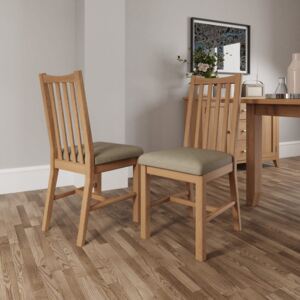 Galister Dining Chair - Light Oak