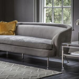 Desirea Fabric 3 Seater Sofa - Grey