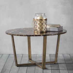 Julius Brass Coffee Table - Bronze
