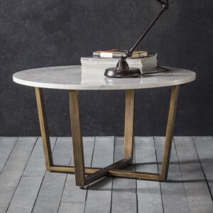 Petra Brass Coffee Table - Bronze
