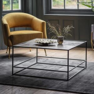 Madson Metal Coffee Table - Antique Gold