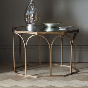 Archie Metal Coffee Table - Gold