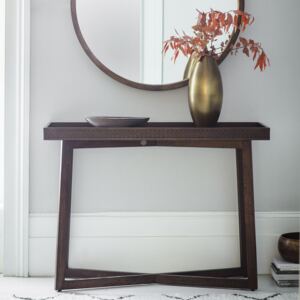 Boi Mango Wood Console Table - Brown