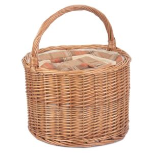 Willow Premium Autumn Red Round Chiller Basket
