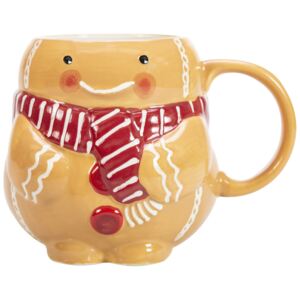 Gingerbread Character Christmas Mug