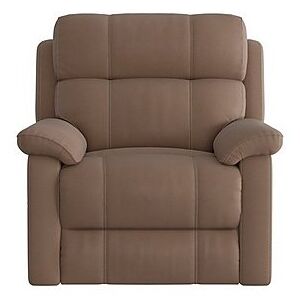 Relax Station Komodo Fabric Recliner Armchair - Brown