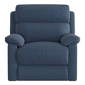 Relax Station Komodo Fabric Recliner Armchair - Blue