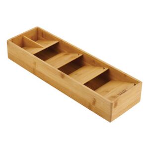 DrawerStore Bamboo Utensil tidy - / For cutlery - 12,2 x 39,8 cm by Joseph Joseph Natural wood