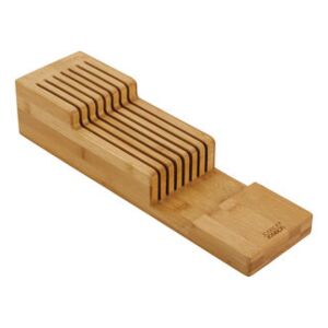 DrawerStore Bamboo Knife tidy - / For knives - 2 levels / 11.5 x 39.7 cm by Joseph Joseph Natural wood
