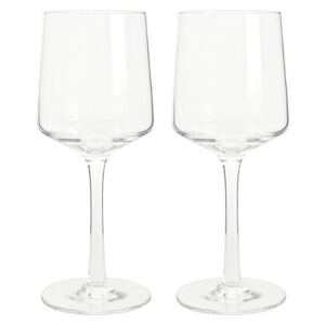 Natural Canvas Set Of 2 White Wine Glasses