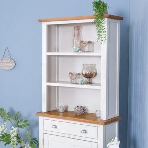 Chester White Painted Oak Small Sideboard Dresser Top