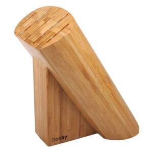 Bamboo 7 Slot Oval Knife Block