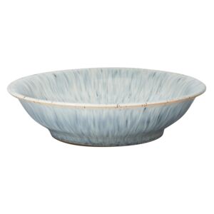 Halo Speckle Large Shallow Bowl