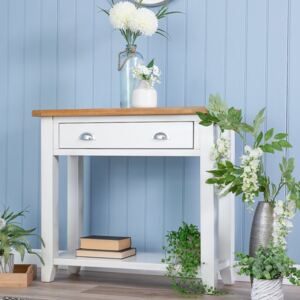 Chester White Painted Oak Hall Table