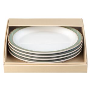 Regency Green 4 Piece Dinner Plate Set