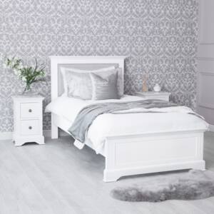 Banbury White Painted 3ft Single Bed Frame