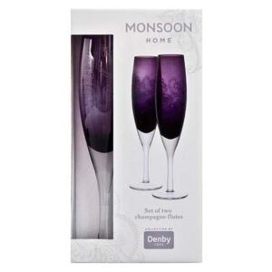 Monsoon Cosmic Champagne Flute (Pack Of 2)