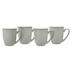 Elements Light Grey 4 Piece Coffee Beaker/Mug Set
