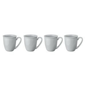 Intro Soft Grey Set Of 4 Mugs