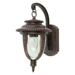 Elstead STL2/S St Louis Ext Small Wall Lantern in Weathered Bronze