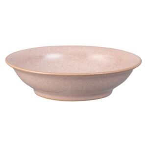 Elements Sorbet Pink Medium Shallow Bowl