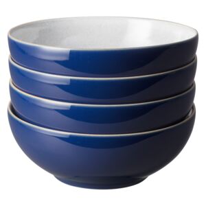 Elements Dark Blue 4Pc Cereal Bowl Set