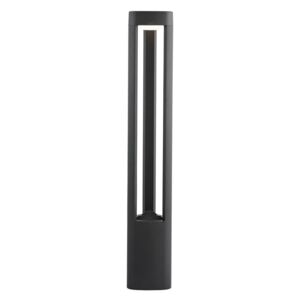 Searchlight 1005-500GY LED Outdoor Post Light With Clear Diffuser In Grey - Height: 500mm